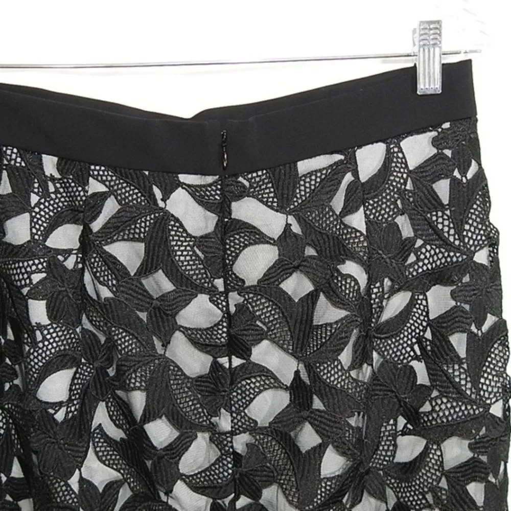NWT Sachin & Babi Noir Lace Skirt Size 12‎ -